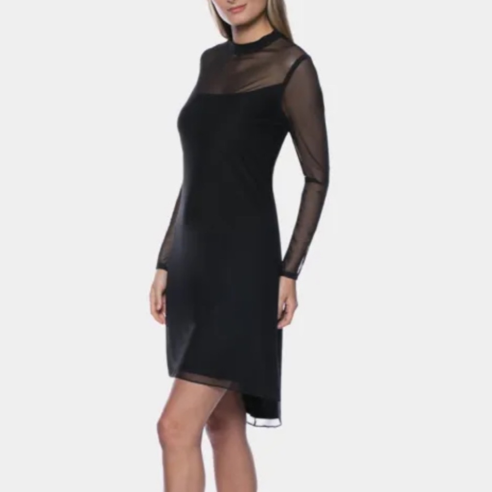 Marina womens size 10 black dress